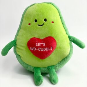 avocado plush toy cute avocado fruit stuffed toy
