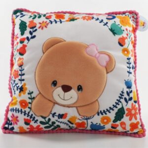 bear plush pillow square bear cushion soft plush pillow
