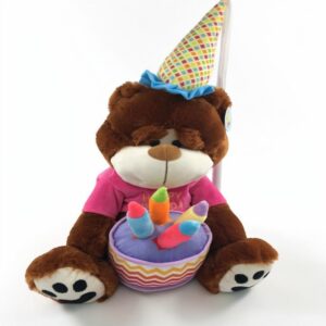 birthday teddy bear plush toy birthday gift stuffed bear