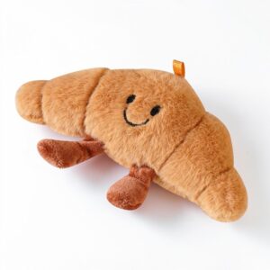 bread plush toy bread shaped stuffed toy soft croissant plush