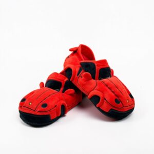 car shaped slippers cute car plush home slippers