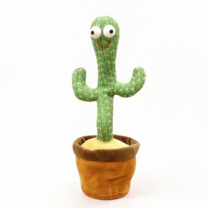 dancing cactus toy electric cactus plush toy with music