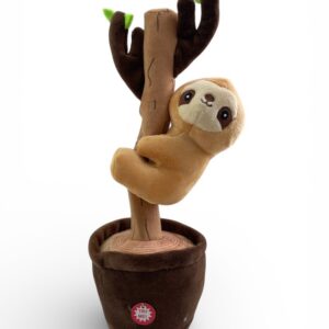 dancing sloth toy electric musical sloth plush toy