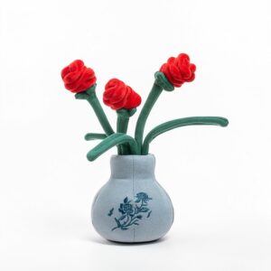 flower vase plush toy cute flower pot stuffed toy