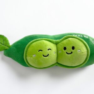 pea pod plush toy peas in pod stuffed animal cute vegetable plush toy