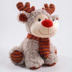 reindeer plush toy cute deer stuffed animal christmas plush toy