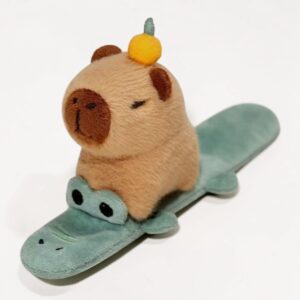 wearable capybara plush toy cute capybara hand plush toy soft capybara stuffed toy